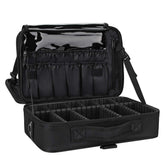 Relavel sac maquillage voyage grand format, rangement sûr et pratique pour vos essentiels