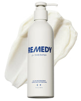 Remedy Science hidratante exfoliante para KP, bote, suaviza la textura de la piel