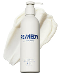 Remedy Science hidratante exfoliante para KP, bote, suaviza la textura de la piel