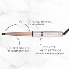 Remington Shine Therapy calentamiento rápido en 30 segundos para peinado eficiente