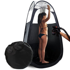 Reneebeautytan tienda bronceado grande con ventana clara para iluminación natural.