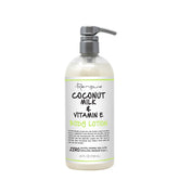 Renpure Leche de Coco y Vitamina E para el cuerpo, botella, hidratación suave
