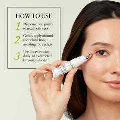Replenix crema de ojos combate arrugas y bolsas para un aspecto más despierto.