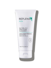 Replenix Gly-Sal Nettoyant Visage, pores profonds: peau purifiée et claire.