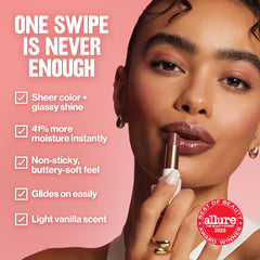 REVLON bálsamo labial textura sedosa y aplicación fácil
