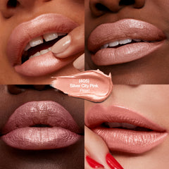 REVLON batón Super Lustrous aplicándose suavemente en labios