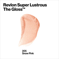 REVLON brillo labial rosa-nieve textura suave no pegajosa