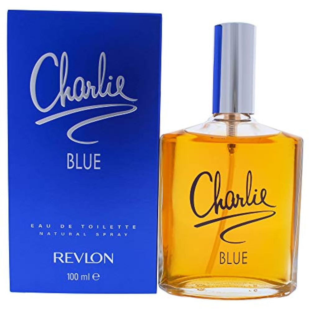 Revlon Charlie Blue: botella de perfume elegante para uso diario y ocasiones especiales.