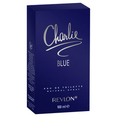 REVLON Charlie Blue frasco: fragancia fresca para uso diario.