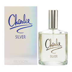 REVLON Charlie Silver, botella de agua de toilette, aroma suave para uso diario