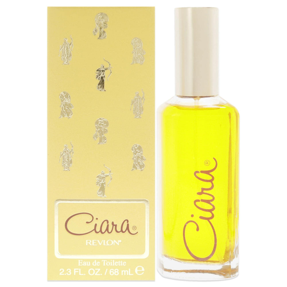 Revlon Ciara 80 frasco frontal, aroma oriental para ocasiones especiales.