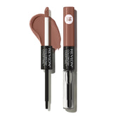 REVLON Color Stay Overtime Lipcolor doble extremo Taupe Time, color duradero para labios