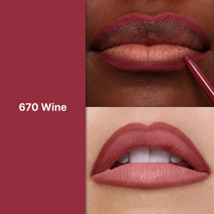 REVLON ColorStay delineador labial tono vino 670 para un look elegante y duradero.