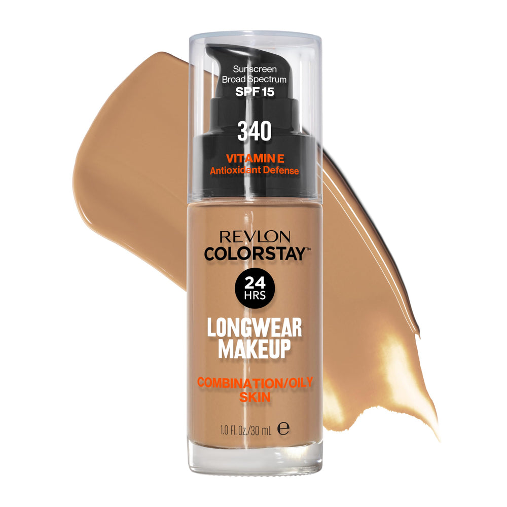 Revlon ColorStay fundación para piel combinada con control de brillos.