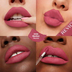 REVLON ColorStay Limitless Matte 006 Manifest, textura ultraligera para mayor comodidad diaria