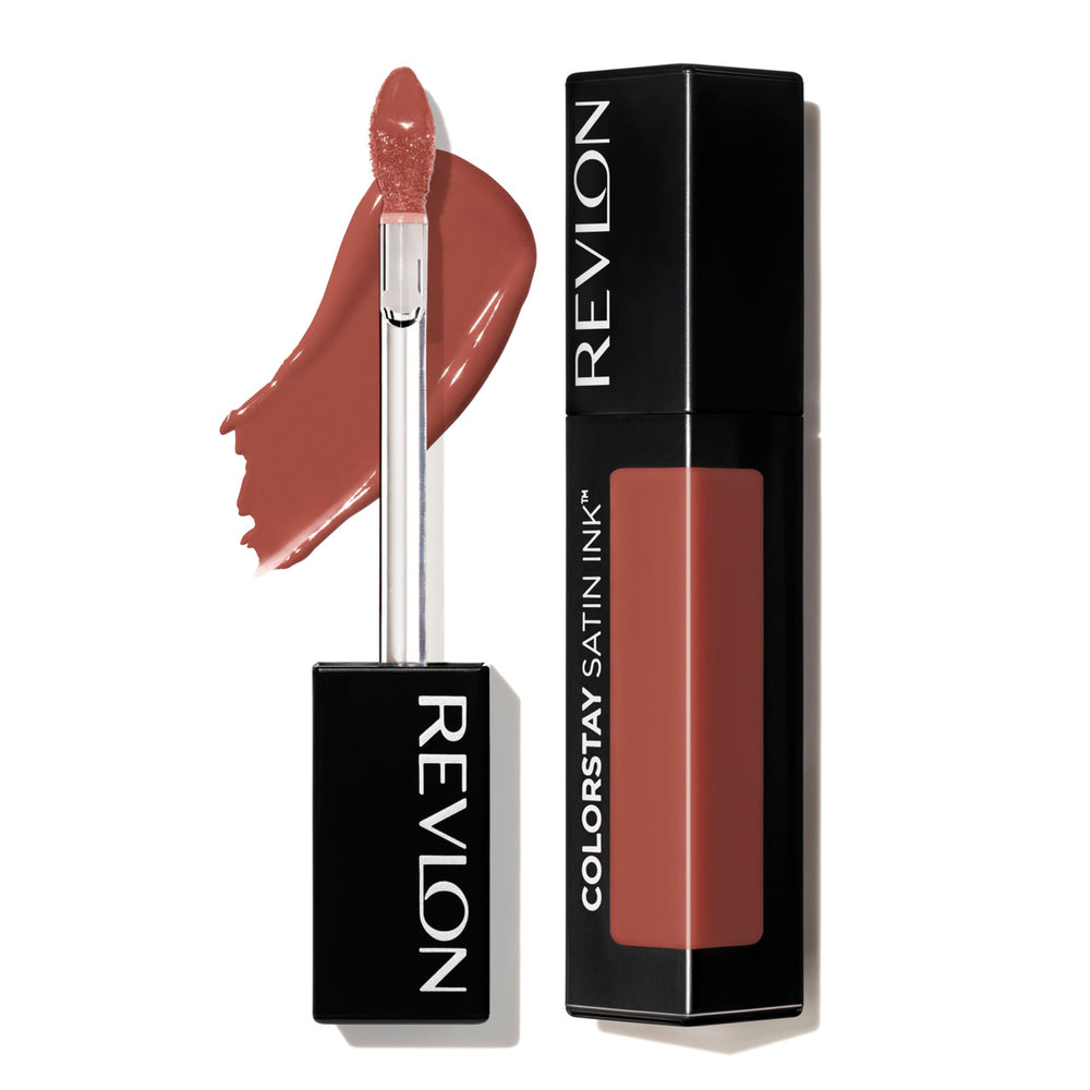 Envase elegante de REVLON ColorStay Satin Ink Crown Jewels para aplicación precisa.