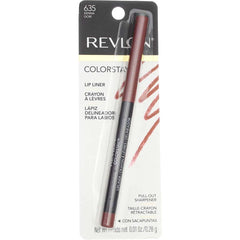 Muestra del color Sienna en piel con delineador REVLON ColorStay SoftFlex 635.