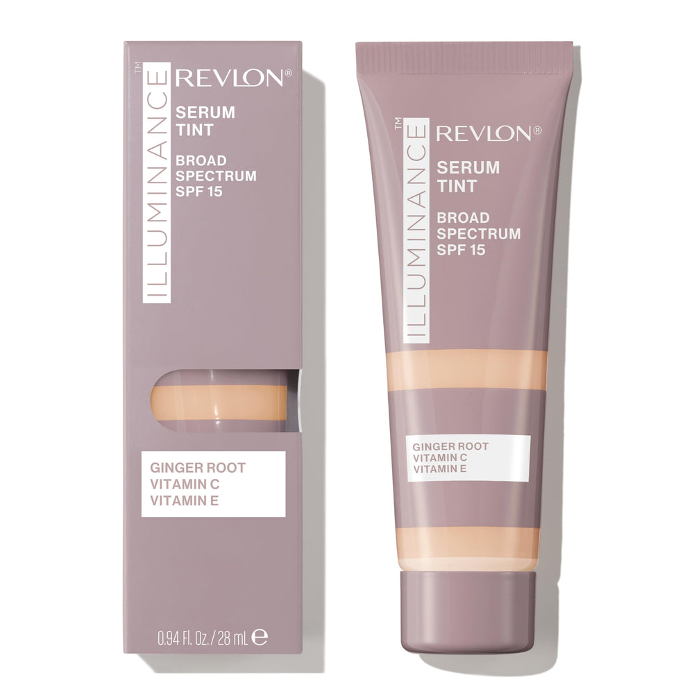 REVLON Illuminance Serum bottle-pump for seamless, natural coverage