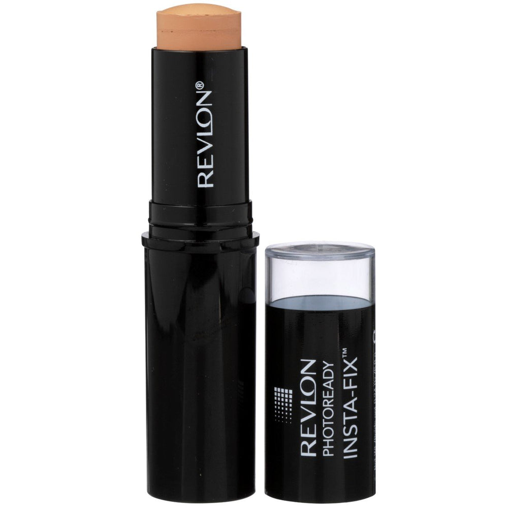 Revlon Insta-Fix base envase compacto para retoques rápidos en cualquier lugar.