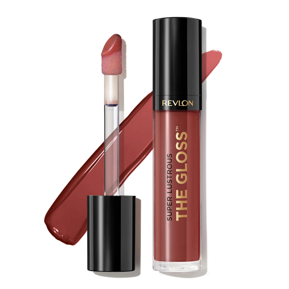 REVLON Brillo labial con aplicador grande para cobertura generosa y color intenso