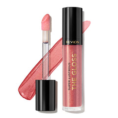 REVLON Brillo de Labios con aplicador grande para cobertura uniforme.