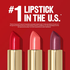 REVLON Barra de Labios Super Lustrous labios suaves con volumen perceptible.