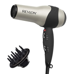 REVLON Turbo secador de pelo en primer plano para secado rápido y brillo