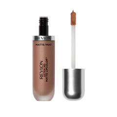 REVLON Ultra HD Matte Lipcolor textura gel sin ceras para mayor suavidad.