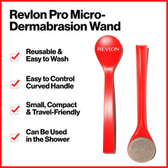 REVLON Wand con mango curvo para mayor control y precisión