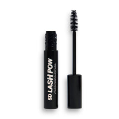 Revolución Belleza Londres 5D Lash Pow Mascara frente, definición inmediata.