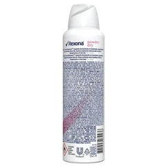 Rexona Women Powder Dry: textura polvo seco para piel suave y protección diaria.