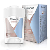 Rexona Protección Máxima crema antitranspirante sensible seco 45 ml: textura suave para uso diario.