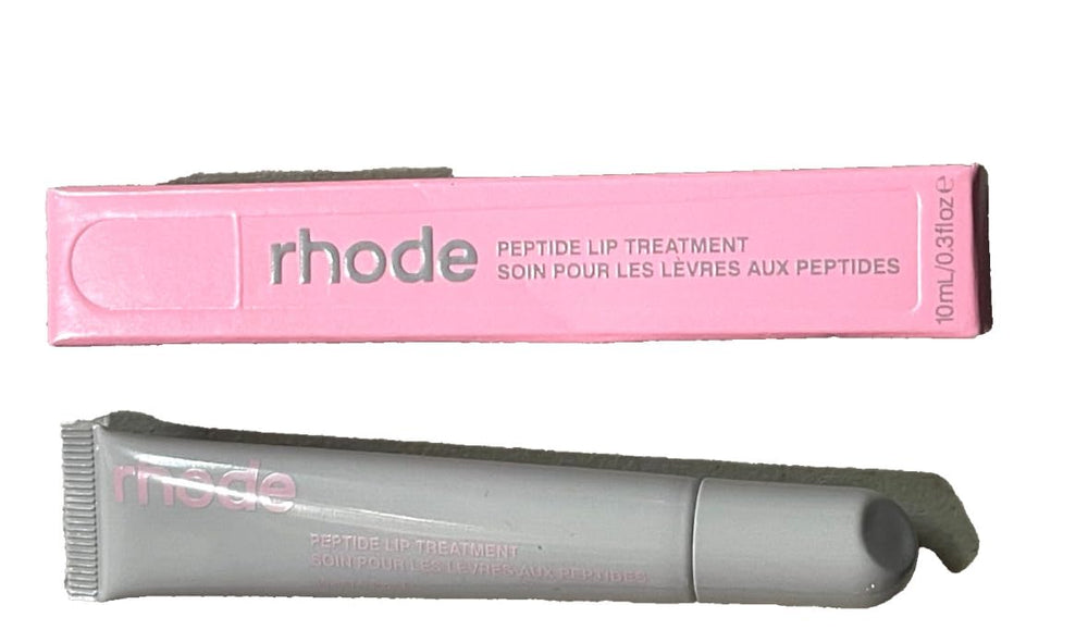 Rhode Vanilla Baume Lèvres Peptide, hydratation durable pour lèvres souples.