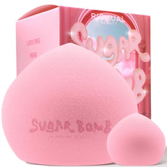 Richual Beauty Sugar Bomb Blender grande para rostro, acabado suave.