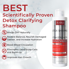 Rida desintoxicante champú: espuma suave que limpia sin resecar el cabello.
