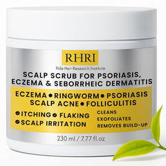Rida Hair Research Institute Anti Fungal Scrub bottle for daily scalp care
