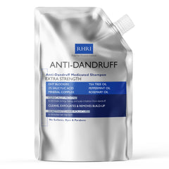 Rida Hair Research Institute champú anticaspa medicado en botella para cuero cabelludo