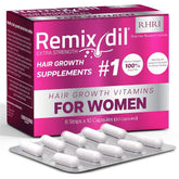 Rida Hair Research Institute – bouteille vitamines croissance cheveux, soutien densité et vitalité.