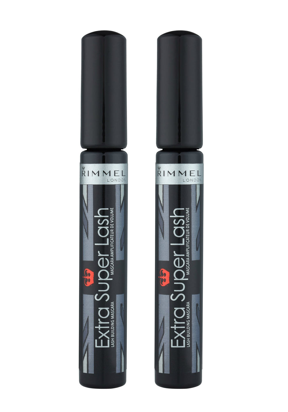 Rimmel Extra Super Pestañas Negra en aplicación suave para pestañas definidas