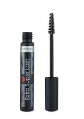 Rimmel Extra Super Pestañas Negra con pincel de definición mejora la separación y longitud
