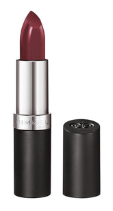 Rimmel labial bordo con aplicación suave y color duradero para todo el día