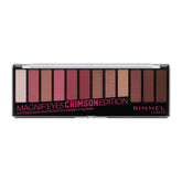 Rimmel Magnifeyes paleta de sombras 12 tonos para estilos versátiles.