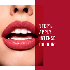 Rimmel Provocalips: dos pasos para fijar color de forma duradera.