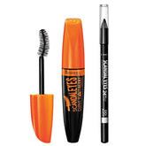 Rimmel ScandalEyes Curve Alert Mascara con cepillo Deny-Gravity eleva y engruesa pestañas.