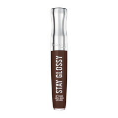Rimmel Stay Glossy Cocoa Kiss, aplicador preciso para color intenso sin esfuerzo