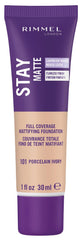 Rimmel Stay Matte Mousse envase compacto para acabado mate duradero