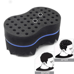 RioRand Esponja para rastas en cabello afro azul 4-5 pulgadas