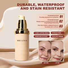 Rise Luxus Ultrablend ofrece textura hidratante que cuida la piel.