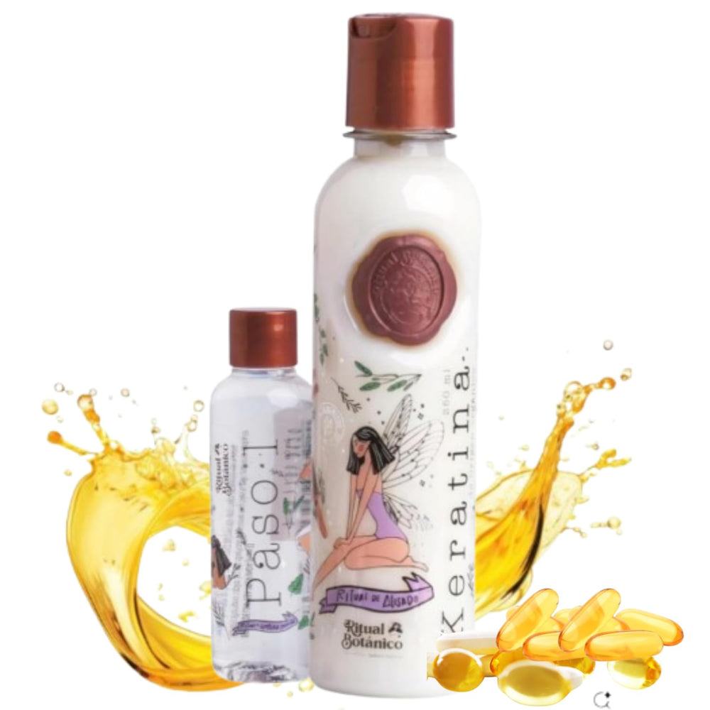 Ritual Botanico Keratina Organica 250ml: botella lista para uso seguro y profesional