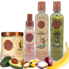 Skin Revolution Ritual Botánico Keratina Orgánica: bote visible, ofrece brillo natural y acabado liso.